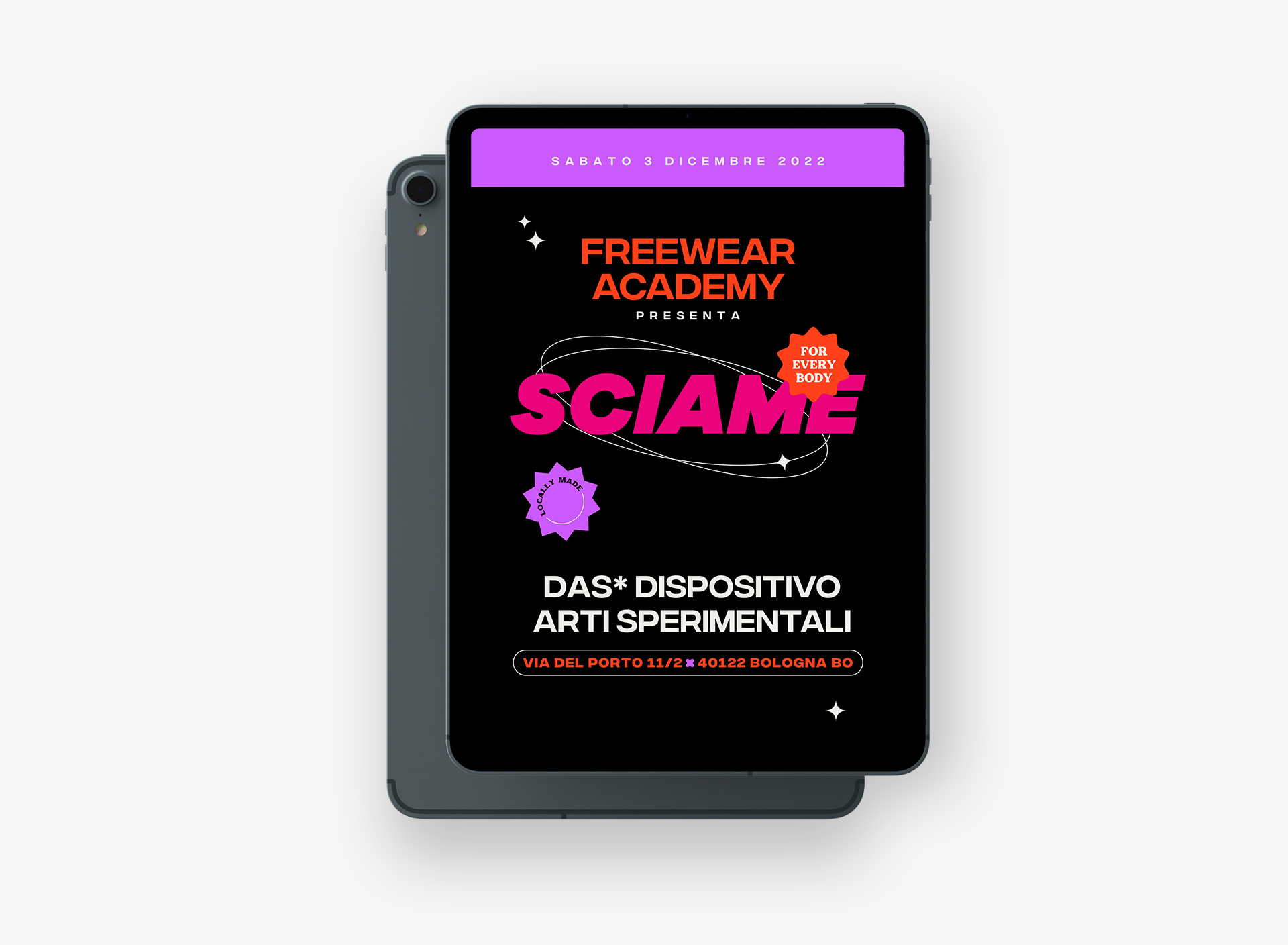 Sciame Mockup